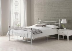 HOME Darla Kingsize Bed Frame - White.
